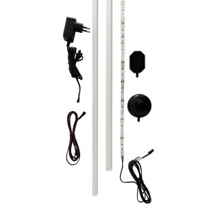 LED riba Valgustid 2tk, külm valge