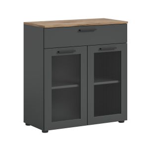 Kummut Niklas, 78x84x37,Nox oak/Basalthall