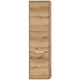 Kõrge Vannitoakapp Zeno, 44x164x32,Evoke tamm