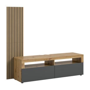 TV-alus Okai + paneelid, 160x90x45,Artisan