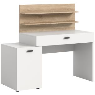 Kirjutuslaud Match, 130x117x54,Valge