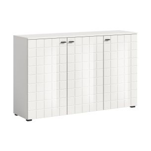 Kummut Monte, 138x86x37,Valge kõrgläige X97A9903