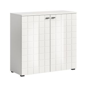 Kummut Monte, 92x86x37,Valge kõrgläige X97A9902