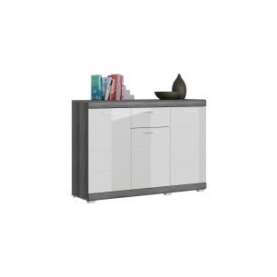 Kummut Scout, 120x85x37,Valge kõrgläige