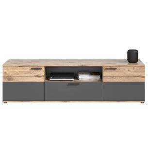 TV-alus Mason, 194x53x47,Nox oak/Basalthall