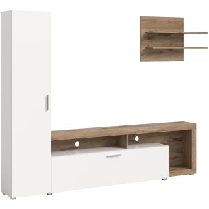 Elutoamööbli komplekt Cross, 218x178x31,Valge