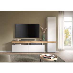 Elutoamööbli komplekt Malibu, 235x190x30,Valge