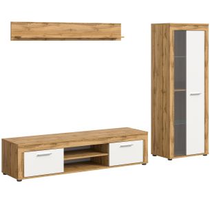 Mööblikomplekt Aosta, 235x159x35,Wotan tamm