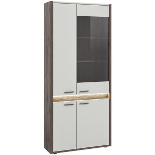 Vitriinkapp Falcona, 82x198x37,Nox oak