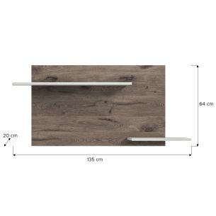 Seinariiul Falcona, 64x135x22,Nox oak