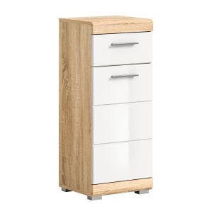 Vannitoakapp Lambada, 37x88x31,Valge kõrgläige