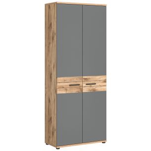 Kontorikapp Mason, 80x199x37,Nox oak/Basalthall