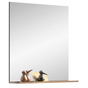 Peegel Mason, 90x84x16,Nox oak/Basalthall