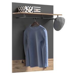 Esikunagi Mason, 90x117x25,Nox oak/Basalthall