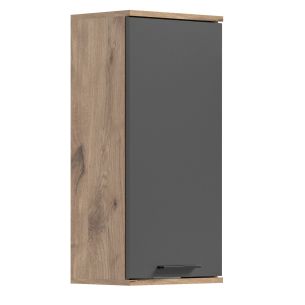 Vannitoa seinakapp Mason, 37x77x24,Nox oak/Basalthall