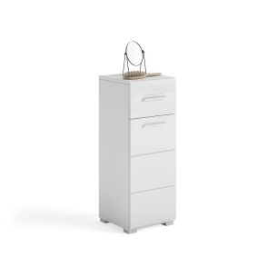 Vannitoakapp Linus, 30x79x30,Valge kõrgläige
