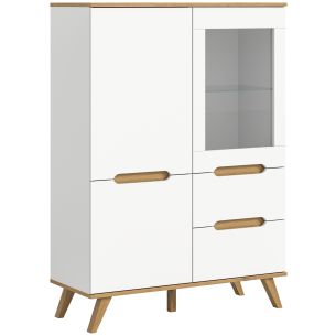 Kummut Scandi, 100x140x40,Nox oak