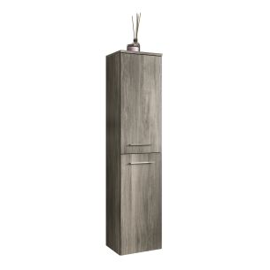 Ustega Vannitoa seinakapp York, 30x136x31,SmokeSilver