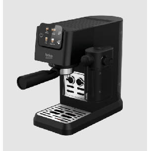 Espresso kohvimasin Beko, must