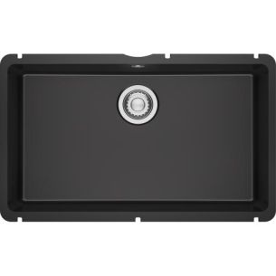 Valamu Franke KXK 110-71, keraamiline, alt monteeritav, antratsiit matt