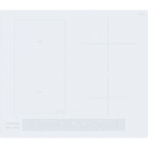 Pliidiplaat Whirlpool, 4 x induktsioon, flexi tsoon, 59 cm, valge
