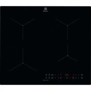 Pliidiplaat Electrolux, 4 x Induktsioon, 60 cm, Hob2Hood, must, lõigatud servad