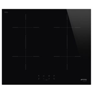 Pliidiplaat Smeg, 4 x induktsioon, 60 cm, lõigatud, must