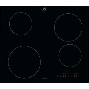 Pliidiplaat Electrolux, 4 x Induktsioon, 60 cm, must, lõigatud serv