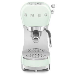 Espresso kohvimasin Smeg, 50`ndate stiil, pastellroheline