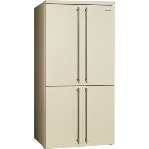 Külmik Smeg Colonial, 187 cm, 385/196 l, 39 dB, elektrooniline juhtimine, NoFrost, kreem