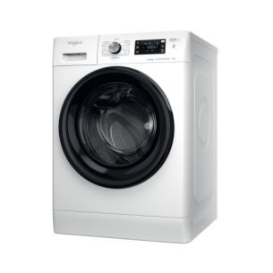 Pesumasin Whirlpool, eestlaetav, 9 kg, 1400 p/min, inverter, must luuk