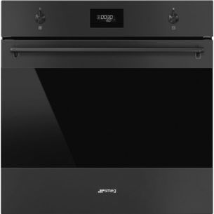 Ahi Smeg Classic, 70 l, A+, pürolüüs, matt must