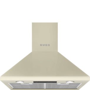 Õhupuhastaja Smeg, Seina, 60 cm, kreem, 635 m3/h, 67 dB