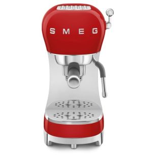 Espresso kohvimasin Smeg, 50`ndate stiil, punane