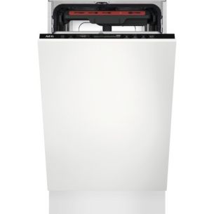 Nõudepesumasin AEG, integreeritav, 45 cm, 3 korvi, 44 dB