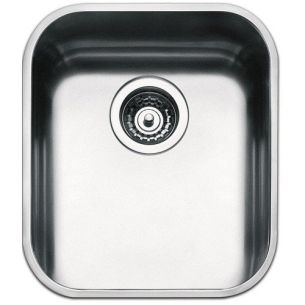 Valamu Smeg, 36 cm, alt monteeritav, käsitsi, vääristeras, roostevaba teras
