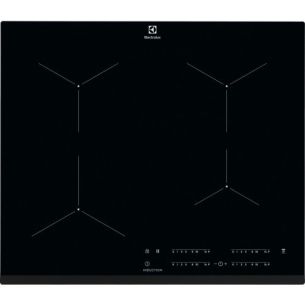 Pliidiplaat Electrolux, 4 x Induktsioon, 60 cm, Hob2Hood, must, faasitud esiserv