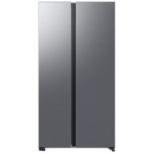 Külmik Side-by-side Samsung, 178 cm, 420/239 l, 36 dB, elektrooniline juhtimine, NoFrost, hõbedane