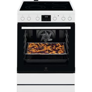 Elektripliit Electrolux, 4x HighLight, elektriahi, 60 cm, valge