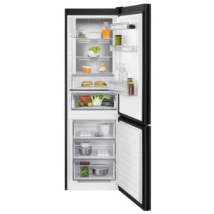 Külmik Electrolux, 186 cm, 208/94 l, 38 dB, elektrooniline juhtimine, NoForst, must matt klaas