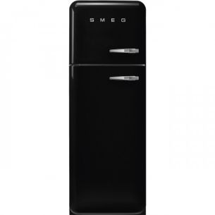 Külmik Smeg, 50-ndate stiil, 172 cm, 222/72 l, 37 dB, mehaaniline, vasak, must