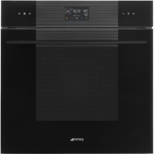 Auru-kombiahi Smeg Linea, pürolüüspuhastus, A+, 68 l, must
