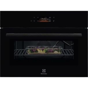 Kompaktne ahi-mikrolaineahi, Electrolux, H 45 cm, must
