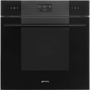 Ahi Smeg Linea, A+, 68 l, pürolüüs, must