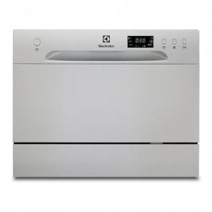 Kompakt-nõudepesumasin Electrolux, vabaltseisev, H 44 cm 52 dB, hõbe