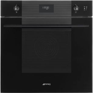 Ahi Smeg Linea, A+, 68 l, pürolüüs, auruprogramm, must