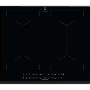 Pliidiplaat Electrolux, 4 x induktsioon, 60 cm, must, faasitud esiserv