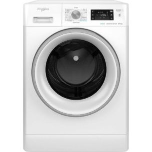 Pesumasin-kuivati Whirlpool, , 8/6 kg, 1400 p/min, valge, hall valge luuk