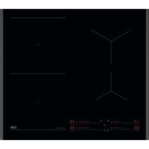 Pliidiplaat AEG, 4 x induktsioon, 60 cm, Hob2Hood, faasitud, must