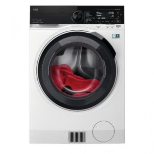 Pesumasin-kuivati AEG, 10/6 kg, 1600p/min, valge, soojuspump, invertermootor